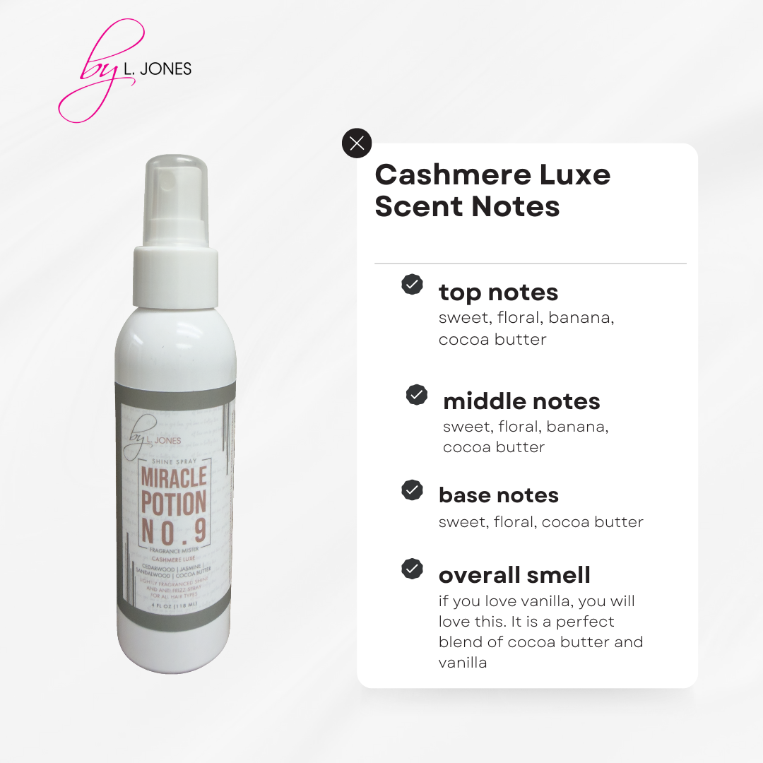 Miracle Potion no 9 Shine Spray & Anti-frizz Spray – by L. Jones