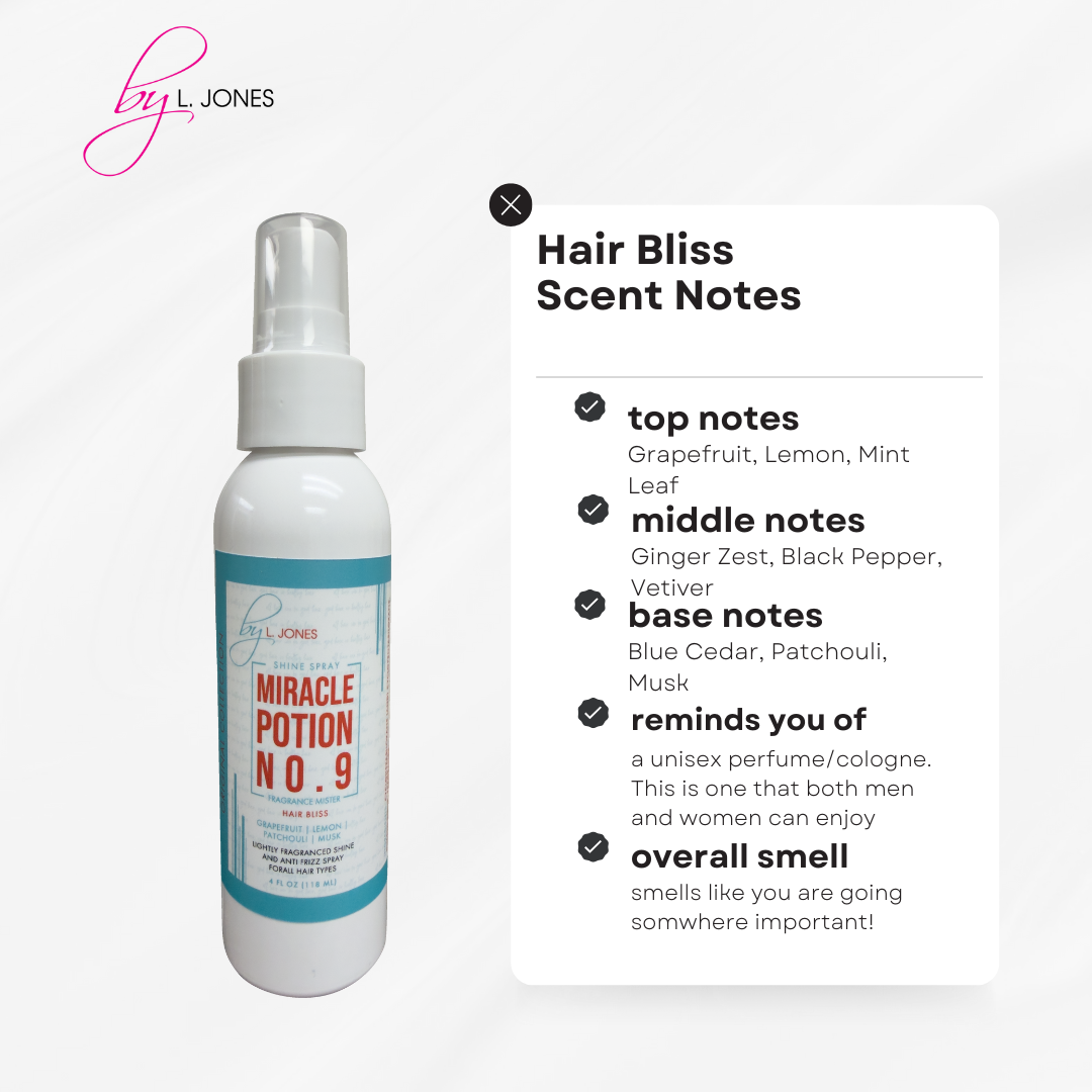 Miracle Potion no 9 Shine Spray & Anti-frizz Spray