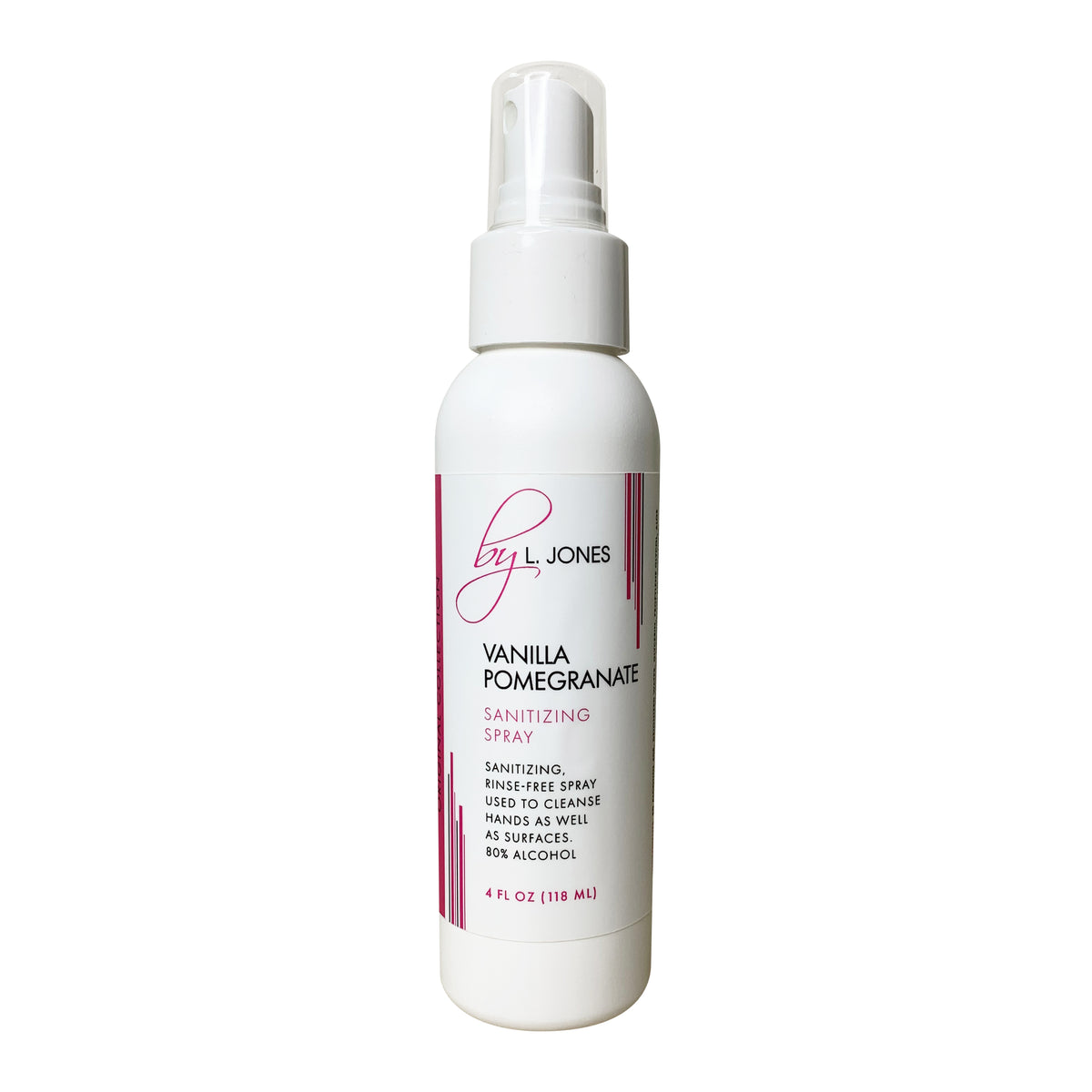 Vanilla Pomegranate Sanitizing Spray – by L. Jones